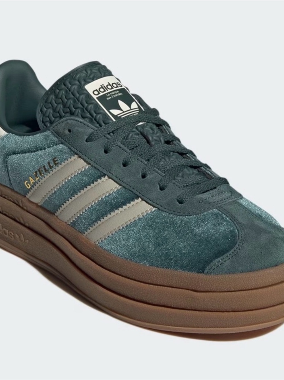 adidas Gazelle Men’s Sneakers in Teal and Brown